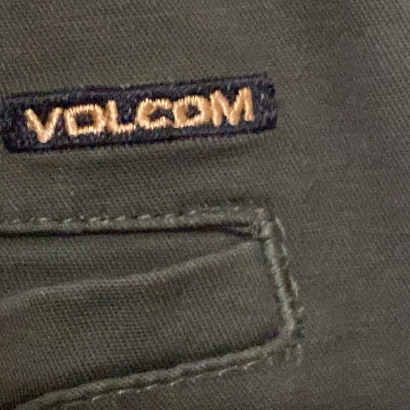 VOLVOM OLIVE Green Joggers MENS size XXL PULL ON ELASTIC DRAWSTRING WAIST CLEAN - Picture 6 of 10